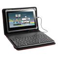 tracer trator43855 tablet case with keyboard 7 8 smart fit red extra photo 1