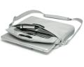 dicotacode slim carry case 150 stylish and slim notebook case with tablet pocket grey extra photo 1