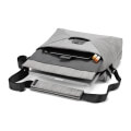 dicotacode 15 170 stylish toploaded notebook carry bag with tablet pocket grey extra photo 1