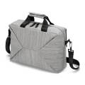 dicotacode 15 170 stylish toploaded notebook carry bag with tablet pocket grey extra photo 2