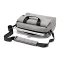 dicotacode 15 170 stylish toploaded notebook carry bag with tablet pocket grey extra photo 3