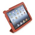 tucano ipdco23 r leather case for ipad cornice red extra photo 1
