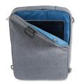 4smarts cambridge multimedia bag 133 blue grey messenger extra photo 2