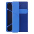 puro unibookeasy8blue universal booklet easy tablet case 8 with folding back stand up blue extra photo 4