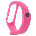 loyraki smart watch xiaomi mi band 3 4 silicone wrist strap pink extra photo 1