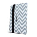 greengo universal case zigzag grey for tablet 7 8  extra photo 3