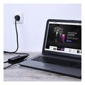 qoltec 50011 universal notebook power adapter 65w 8 plugs extra photo 3