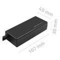 qoltec 50011 universal notebook power adapter 65w 8 plugs extra photo 6