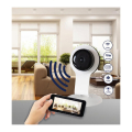 hama 176516 wifi surveillance camera with app xavax night vision function and sensor extra photo 2
