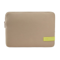 caselogic reflect 133 macbook pro sleeve brown taupe sunny lime extra photo 1