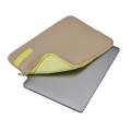 caselogic reflect 133 macbook pro sleeve brown taupe sunny lime extra photo 2