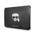 leather sleeve cover karl lagerfeld for macbook air pro black extra photo 3