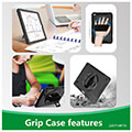 4smarts rugged case grip for apple ipad mini 2021 gen6 black extra photo 4