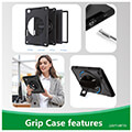 4smarts rugged case grip for apple ipad mini 2021 gen6 black extra photo 5