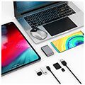 4smarts 3in1 usb hub usb c to usb a and 2x card reader grey extra photo 5