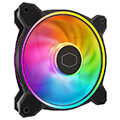 coolermaster masterfan mf120 halo 2 argb pwm fan extra photo 1