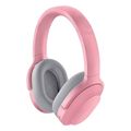 razer barracuda quartz pink wireless bluetooth pc ps5 switch android ios gaming headset with usb c extra photo 1