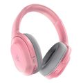 razer barracuda quartz pink wireless bluetooth pc ps5 switch android ios gaming headset with usb c extra photo 3