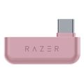 razer barracuda quartz pink wireless bluetooth pc ps5 switch android ios gaming headset with usb c extra photo 4