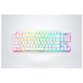 razer deathstalker v2 pro tkl white wireless low profile linear red optical switches 50h extra photo 3