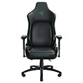 razer iskur xl green black gaming chair lumbar support synthetic leather memory foam head extra photo 1
