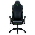 razer iskur x xl green black gaming chair lumbar support synthetic leather memory foam head extra photo 3