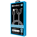 sandberg 3in1 lightning micro usb usb c 1m 441 01 extra photo 2 sandberg 3in1 lightning micro usb usb c 1m 441 01 extra photo 2