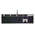 pliktrologio coolermaster sk652 rgb backlight low profile mechanical switch blue gaming extra photo 1