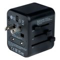 verbatim 49544 uta 02 universal travel adapter 100 250v ue usa japan australia uk 1x usb 1x usb extra photo 3 verbatim 49544 uta 02 universal travel adapter 100 250v ue usa japan australia uk 1x usb 1x usb extra photo 3