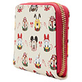 loungefly disney mickey and minnie hot cocoa mugs aop zip around wallet wdwa2354 extra photo 1