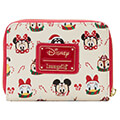 loungefly disney mickey and minnie hot cocoa mugs aop zip around wallet wdwa2354 extra photo 2