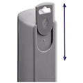 qoltec power strip 4 sockets 18m grey extra photo 4