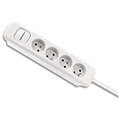 qoltec power strip 4 sockets 18m white extra photo 7