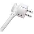 qoltec power strip 5 sockets 18m white grey extra photo 6