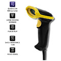 qoltec laser scanner 1d 2d usb black extra photo 3