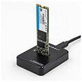 qoltec docking station ssd m2 sata pcie ngff nvme usb 31 extra photo 6