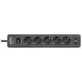 apc pme5u2b gr essential surgearrest 5 outlet 2 usb 230v black extra photo 1