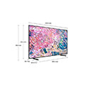 tv samsung qe55q60bauxxh 55 qled hdr 4k ultra hd model 2022 extra photo 1