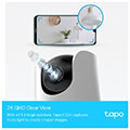 tp link tapo c225 pan tilt 4mp qhd 2k al home security wi fi camera extra photo 1