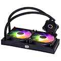 coolermaster masterliquid 240l core argb water cooling extra photo 2