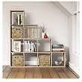 bibliothiki melaminis scale sonoma hm923812 120x30x1236y ek extra photo 3