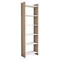 bibliothiki melaminis sonoma leyko hm922612 485x22x160y ek extra photo 2
