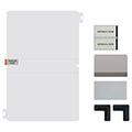 samsung galaxy tab s9 front cover clear screen protector transparent ef ux710ctegww extra photo 1