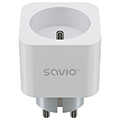 savio as 01 white smart wi fi socket for android ios extra photo 1