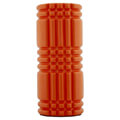 amila foam roller plexus f14x33cm portokali mayro extra photo 1