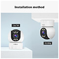 srihome sh046 wireless ip camera 4mp 1440p pan tilt night vision 4mm extra photo 4