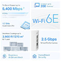 tp link deco xe75 3 pack axe5400 tri band mesh wi fi 6e unit extra photo 4