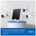 tp link tapo a200 solar panel for tapo battery powered cameras extra photo 2