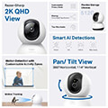 tp link tapo c220 4mp pan tilt home security wi fi camera extra photo 6