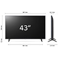 tv lg 43ur80003lj 43 led 4k hdr ultra hd smart wifi model 2023 extra photo 6